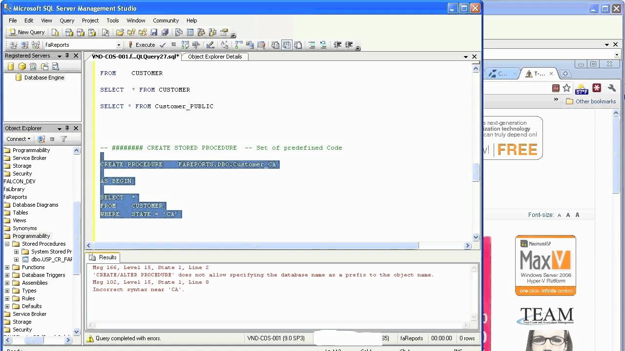 SQL Basics In 30 Minutes - Part 3: Views And Stored Procedures - YouTube