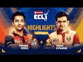 Nitin Chandila ki century padi Harsh ki Punjab ko bhaari | ECLT10 Match 3 Highlights