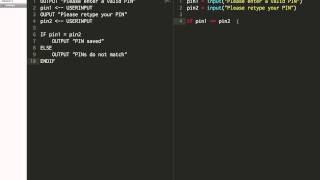 5 - Validating a PIN (Python)