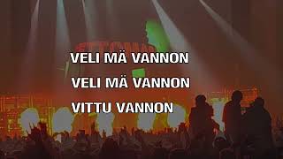 Gettomasa - Veli mä vannon (Karaoke)