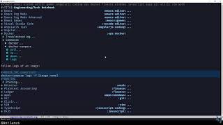 Keeping A WebDev/Tech Notebook In Org Mode