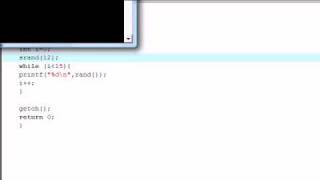 YouTube C Programming Tutorial 13 Seeding Random Numbers
