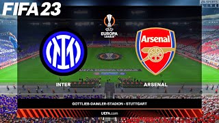 FIFA 23 | Inter Milan vs Arsenal - UEFA Europa League - PS5 Gameplay