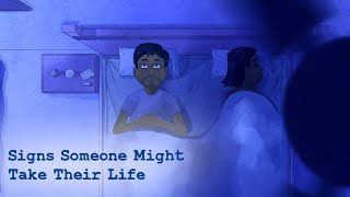 Signs Someone Might Take Their Life | Mental Health Awareness | Suicide Prevention | Animation Film
