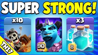 Dragon Riders + Minion Prince are SO STRONG!!! BEST TH17 Attack Strategy (Clash of Clans)