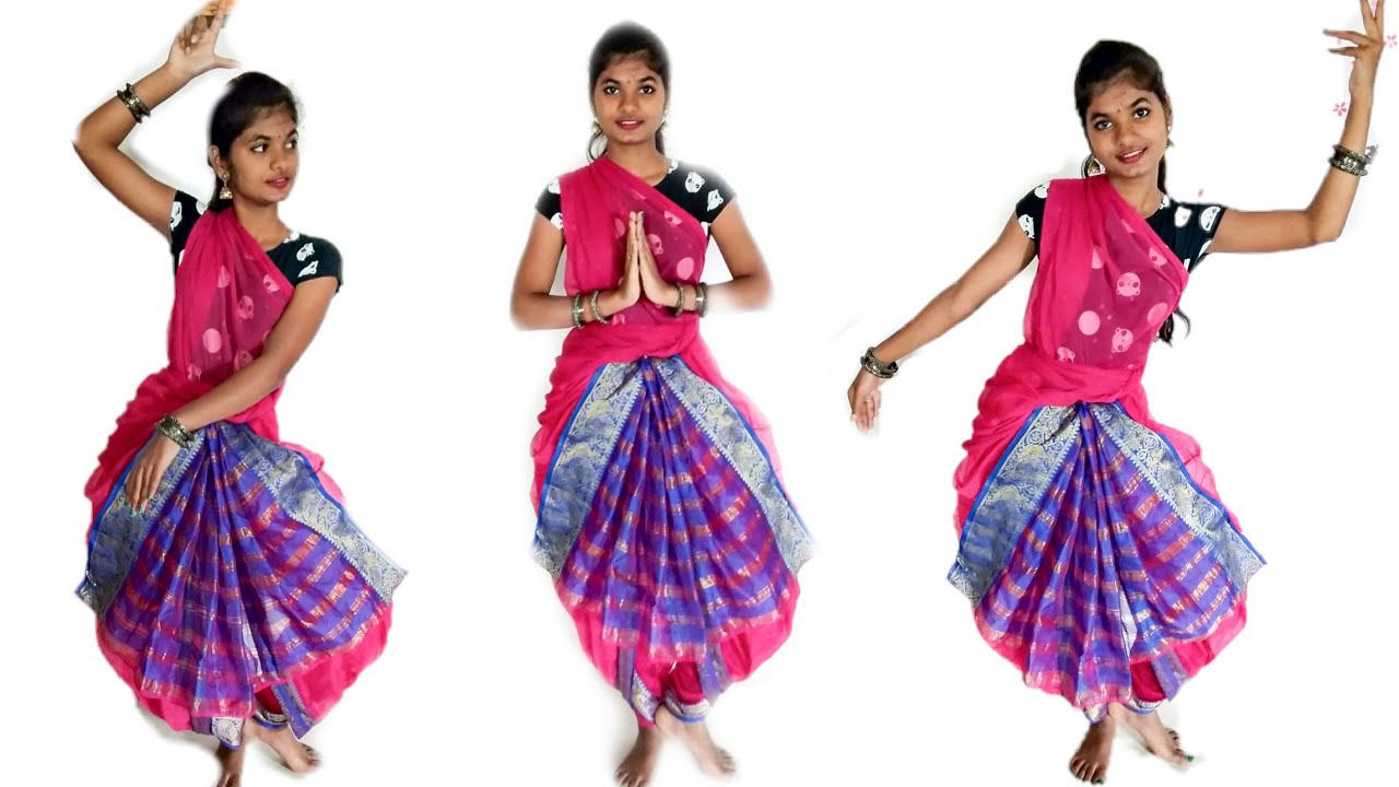 Easy Saree Draping Tutorial For Indian Classical Dance 58 Off