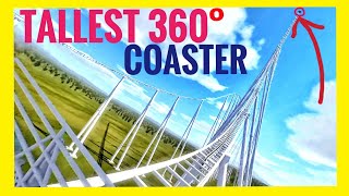 Highest VR 360° Roller Coaster in 8K - POV 360 3D Videos Split Screen Virtual Reality