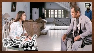 Ghajini Tamil Movie | Scenes | Nayanthara Meet Pradeep Rawt & Tell About Murder Plan