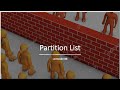 Partition List | Leetcode 86 | Live Coding session