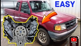 Cheapest and Easiest Way to Put a V8 Engine in a Ford Ranger, 3 Best Ways.