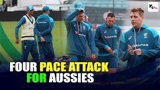 Who was in focus at Australian nets as Pat Cummins and co trains at the Oval? | WTCFinal2023
