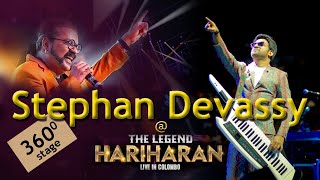 Stephen Devassy keytar performance in "The Legend Hariharan Live in Colombo" concert 2023