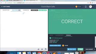 Count Black Cells - Codefights - Python