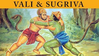 Vali \u0026 Sugriva | Fight between two Divine Monkey brothers | Hindu mythology