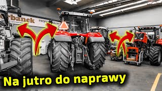 Ciągniki Fendt i Massey Ferguson 👉w kolejce do napraw 👉Napisz CV na serwisanta! [Korbanek]