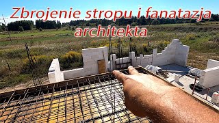 Co architekt wymyślił tym razem??? Zbrojenie dolne i górne stropu żelbetowego