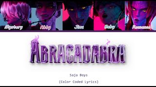Saja Boys 'Abracadabra' | Fanmade Song (Color Coded Lyrics)