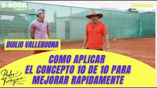 Aprende el concepto 10 de 10 para llevar tu tenis a otro nivel