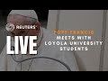 LIVE: Pope Francis meets with students from Loyola University Chicago