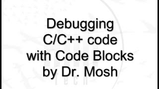 Debugging C/C++ code with Codeblocks
