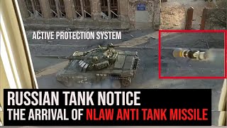 Active Protection System, Russian tank notice the arrival of NLAW tank killer
