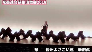 輩／長州よさこい連崋劉眞【あまれん演舞会2018】