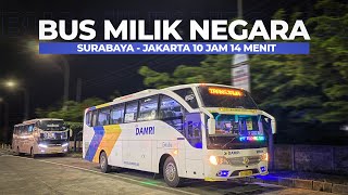 PESONA BUS SOLAR CORR | Naik Bus Damri Surabaya - Jakarta Cuma 10 Jam Saja .