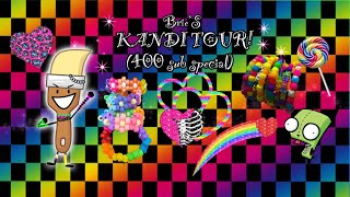 KANDI TOUR!! (TW:  cringe) 🐬🦄🌈~ #kandi #tour #yapping #skibiditoilet