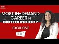 (IN HINDI) Careers in Biotechnology that 