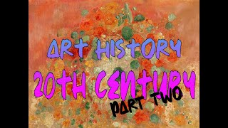 Art History 20th Century pt 2
