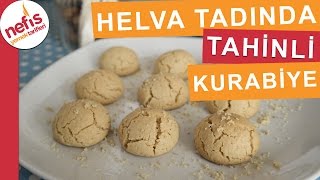 Helva Tadında Tahinli Kurabiye - Kurabiye Tarifi - Nefis Yemek Tarifleri