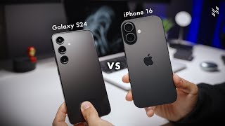 【Galaxy S24 VS iPhone 16】どっちを選んだのか、正直な感想を語りまくります。