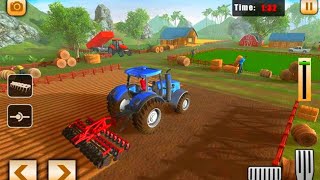 Real Tractor Driving Simulator 2023 - Grand Farming Transport Walkthrough - Android phone GamePlay