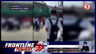 High school student, patay matapos masaksak sa rambulan sa Caloocan | Frontline Tonight