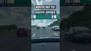 ROUTE 287 TO SOUTH JERSEY EMERGENCY SIREN #shorts #trending #viral #viralshorts #new