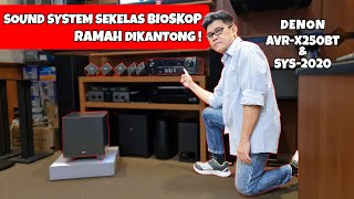 REVIEW DENON AVR-X250BT & SYS2020 : HOME THEATRE TERCOCOK BAGI KAUM MENDANG MENDING ! | UTAMA AUDIO