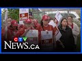 Daycare workers on strike in Cape Breton