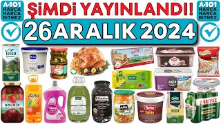 A101 26 ARALIK 2024 KATALOĞU | A101 GIDA ÜRÜNLERİ | A101 AKTÜEL ÜRÜNLER | A101 İNDİRİMLERİ BU HAFTA