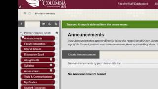 Building and Modifying Course Menu