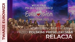 ROZMOWY Z WSZYSTKIMI 10 FINALISTAMI | Jak artyści reagują na udział w Preselekcjach? | RELACJA