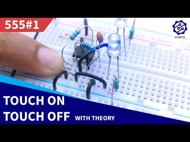 Electronics Projects On Breadboard Using 555 Timer Ic