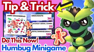 😱 Tip & Trick - How to Play Humbug Minigame in Adopt Me! Get Rewarded with Max 5000 Gingerbreads!