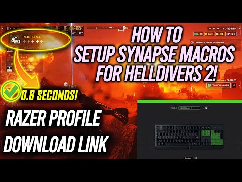 Как настроить макросы Helldivers 2 с помощью Razer Synapse Fast