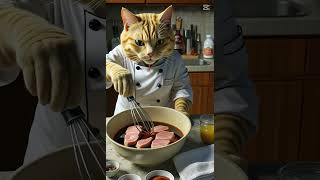 The Meow Chef is Marinating the Pork