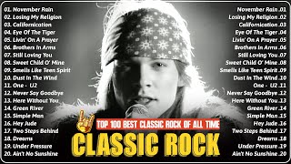Guns N' Roses, Aerosmith, Metallica, Bon Jovi, Nirvana, ACDC 🎼 Classic Rock 70s 80s 90s Full Album