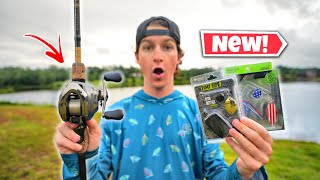 Fishing With Brand NEW Spinnerbaits (Crazy Colors)