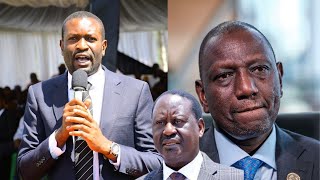 ''MIMI SITAKUBALI KULAZIMISHWA KUINGIA KWA SERIKALI YA RUTO,'' SENATOR SIFUNA ROARS INFRONT OF RAILA