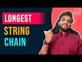 DP 45. Longest String Chain | Longest Increasing Subsequence | LIS