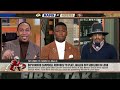 stephen a. says de vondre campbell should be ashamed after walking off in 49ers loss 😤 first take