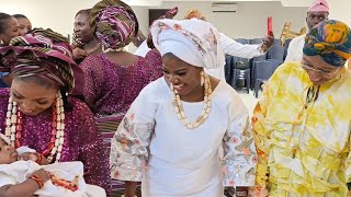 OONI OF IFE'S QUEEN ADERONKE \u0026 QUEEN ASHLEY ON THE DANCE FLOOR WITH PRINCE ADEMAKINWA